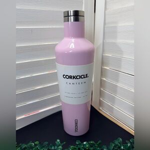 NWT Corkcicle Rose Quartz Stainless Steel Canteen 25 oz Bottle